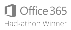 Office 365 Hackathon Winner